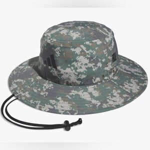 Men’s Adidas Golf UPF 50 Wide Brim Bucket Sun Hat NWT